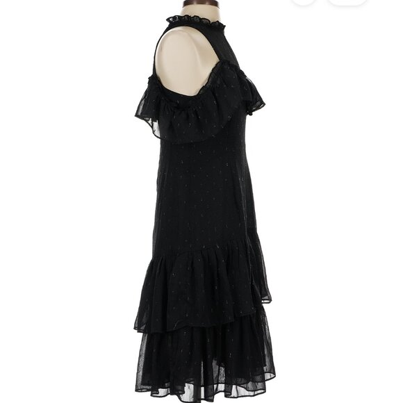 ✨  MISS ME ✨ 100% Polyester Cocktail Dress with Star Accents - Picture 3 of 4